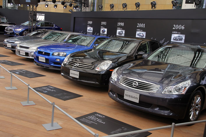 日産 スカイライン 誕生60周年イベント”SKYLINE TIMELINE”(2017年4月21日~24日/東京都港区・六本木ヒルズアリーナ)