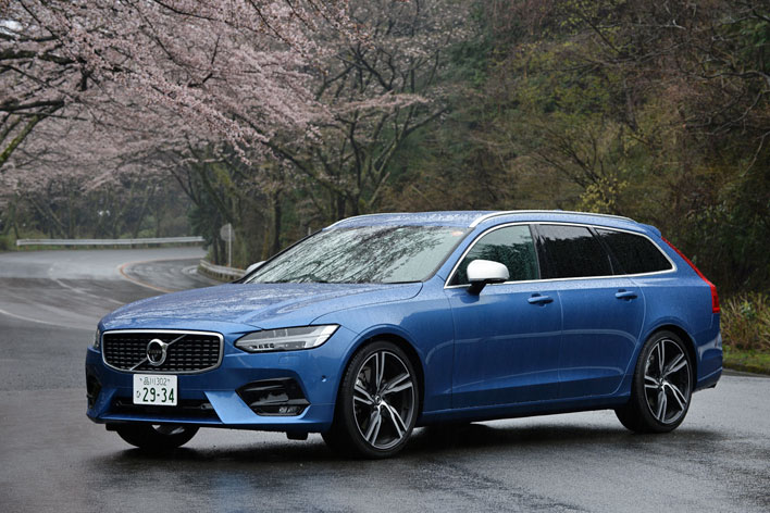 セクシー”過ぎる紳士、ボルボ 新型V90 T6 AWD R-DESIGNを操る歓び(画像