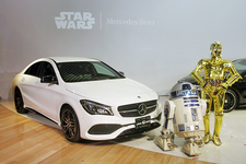 メルセデス・ベンツ CLA 180 STAR WARS Edition（ボディカラーはストームトルーパーをイメージしたカルサイトホワイト）