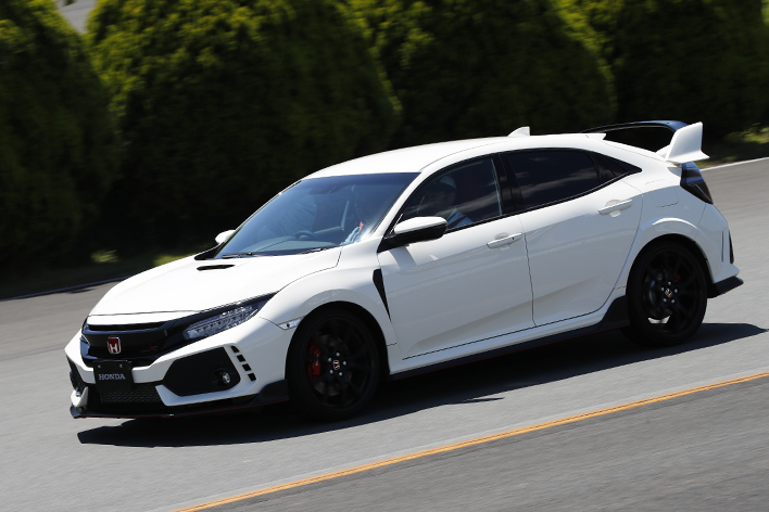 ホンダ 新型シビック タイプR (プロトタイプ:日本仕様)
