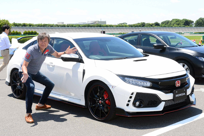 ホンダ 新型シビック タイプR (プロトタイプ:日本仕様)
