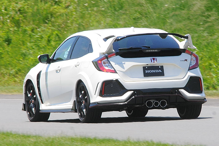 ホンダ 新型シビック タイプR (プロトタイプ:日本仕様)