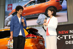 俳優の渡部豪太さんと日産自動車 専務執行役員 星野朝子氏