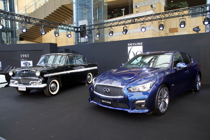 日産と日本郵便「スカイライン誕生60周年記念オリジナルグッズ