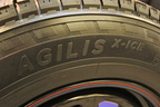 同日併せて発表された、商用車用新スタッドレスタイヤ MICHELIN AGILIS X-ICE