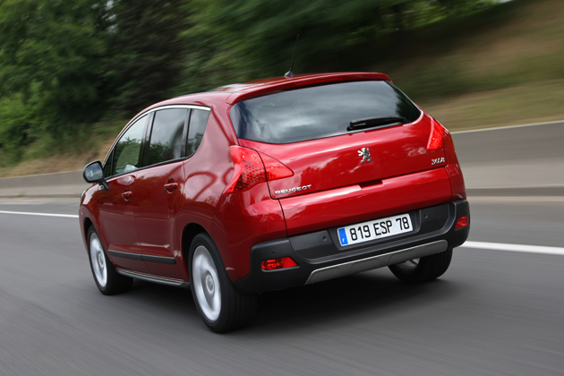 プジョー3008 走行