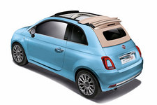 フィアット500C アイボリートップ