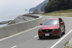 愛媛県今治市吉海町の県道をゆく、マツダ新型CX-5 XD PROACTIVE[AWD]
