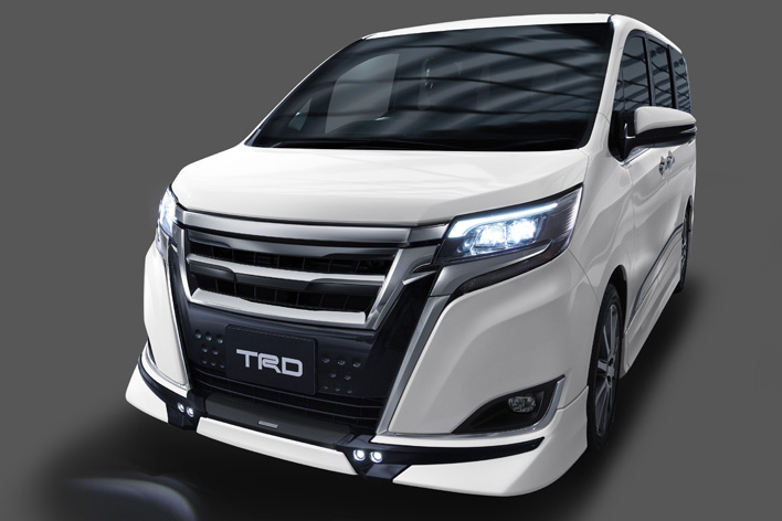 新型ヴォクシー／ノア／エスクァイアがTRDパーツでギラギラ系の