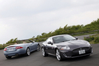 左：ジャガー XKR、右：ジャガー XK