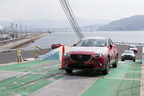 マツダ「CX-3」船積み（2015年）