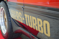 純正の”RS-TURBO”デカールがきれいに残る
