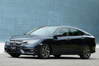 ホンダ 新型シビックセダン（コスミックブルー・メタリック）　外観・エクステリア