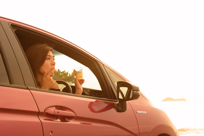 ホンダ 新型フィットでインスタドライブ 藤木由貴がインスタ映えスポット巡り 画像ギャラリー No 38 特集 Mota