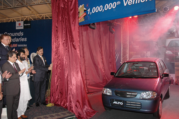 スズキのパキスタン工場が四輪車生産累計100万台を達成 業界先取り 業界ニュース 自動車ニュース22国産車から輸入車まで Mota