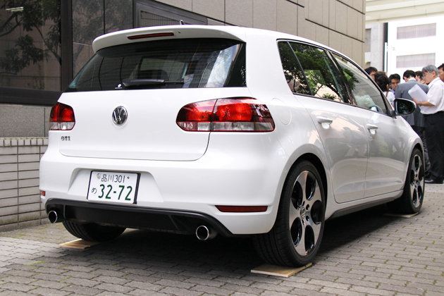 新型 ゴルフGTI リアスタイリング