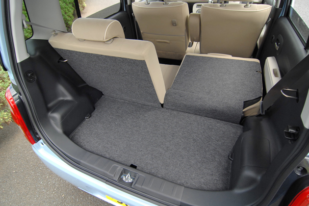 ダイハツミラココア用純正ラゲッジカーペット！現行方用 デラックス フロアマット 車種専用タイプ ダイハツ ミラココア 2WD