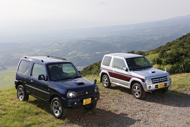 軽自動車SUV比較：ジムニー×パジェロミニ 【ルックス＆スペック編】