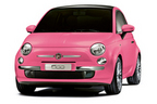 FIAT 500 PINK!