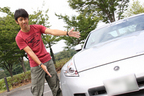 柳田真孝選手と日産 フェアレディZ