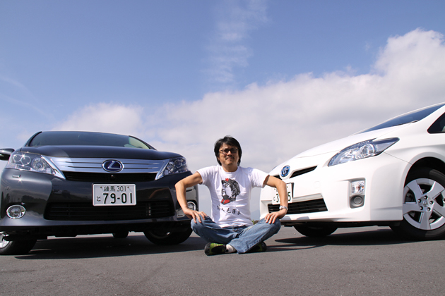 清水草一の乗ればわかるさ トヨタ プリウス Vs レクサス Hs250h 1 2 徹底検証 09年新型車種ー試乗レポート Mota