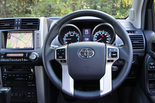 トヨタ ランドクルーザープラド TZ ステアリング