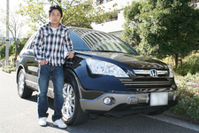 伊沢拓也選手とホンダ CR-V