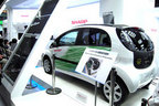 シャープブースのi-MiEV