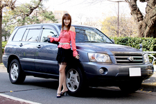 片瀬ゆきさんとトヨタ クルーガー