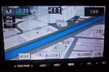 ストラーダSクラス ナビゲーション画面