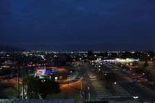 甲府盆地の夜景