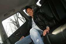 藤井誠暢選手と日産 ムラーノ