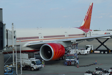 エアーインディア／搭乗前に撮影