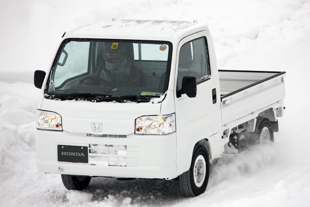 ホンダ アクティトラック 雪上試乗レポート