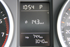 ゴルフ TSIトレンドラインの一般道燃費は「14.3km／L」でした
