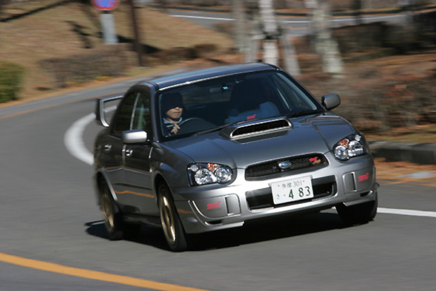 旧型 インプレッサ WRX STI