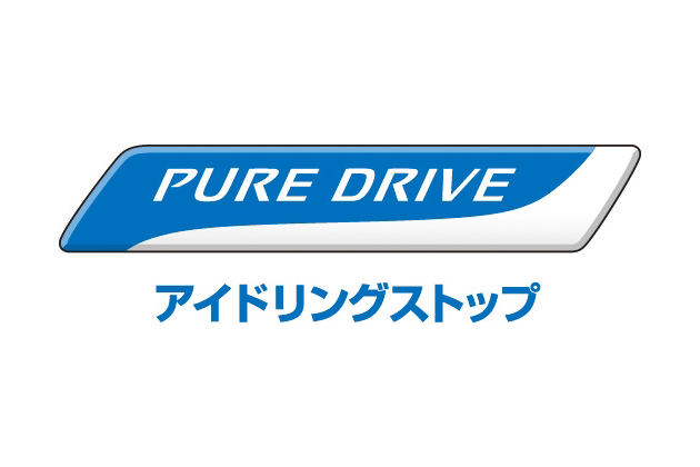 日産 新型マーチ PURE DRIVEロゴ