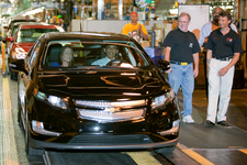 オバマ大統領 シボレー ボルト試乗