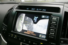 音声ガイド機能付きカラーバックガイドモニター