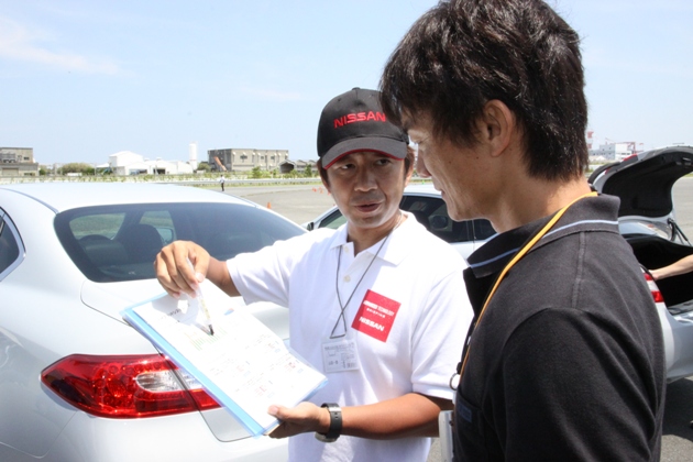 日産先進技術試乗会2010