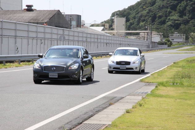 日産先進技術試乗会2010