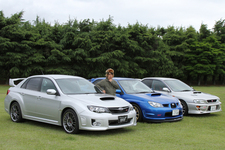 歴代インプレッサ WRX STIとマリオ二等兵