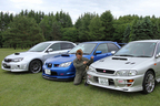 歴代インプレッサ WRX STIとマリオ二等兵