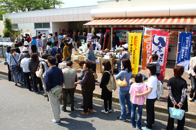 PA混雑の様子