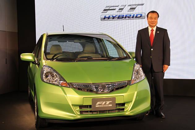 ホンダ 新型フィットハイブリッド フィット 新車発表会速報 新型車リリース速報 Mota