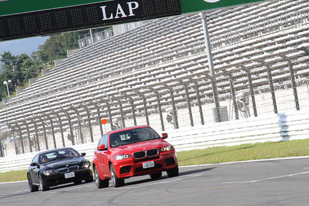 BMW M CIRCUIT DAY 走行の様子