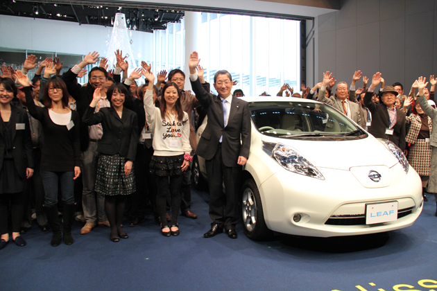 日産 リーフ 発表会速報