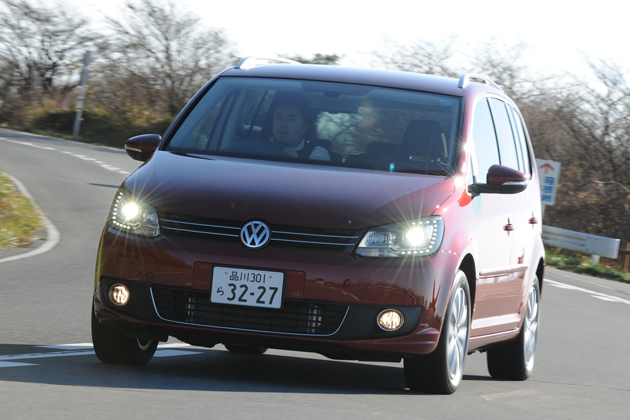 フォルクスワーゲン 新型ゴルフトゥーラン 試乗レポート