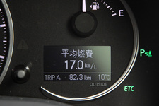 レクサス CT200h 高速道路編の実燃費は「17.0km/L」でした