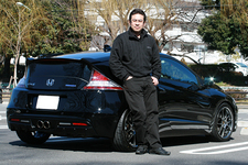 小林賢二選手と愛車のCR-Z
